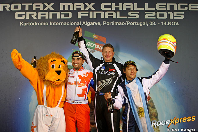 Podium Team The Netherlands en Jim Ringelberg